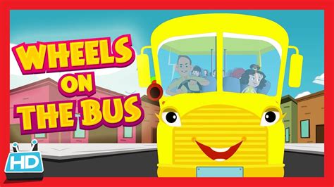 The baby on the bus goes wah, wah, wah! WHEELS ON THE BUS Nursery Rhyme with LYRICS - YouTube