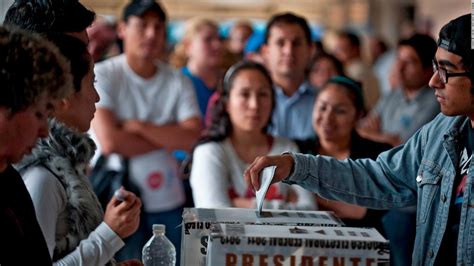 Autoridades Mexicanas Llaman A Votar Sin Miedo Video Cnn
