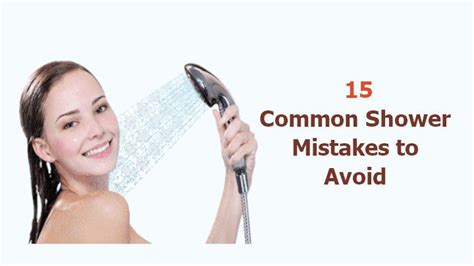 15 Common Shower Mistakes To Avoid Before It’s Too Late