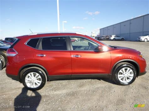 Cayenne Red 2015 Nissan Rogue Sv Awd Exterior Photo 99477088