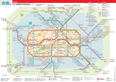 Berlin Metro System Map Mapsofnet