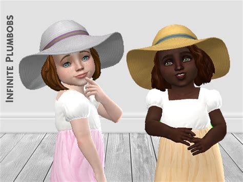 The Sims Resource Ip Toddler Sun Hat