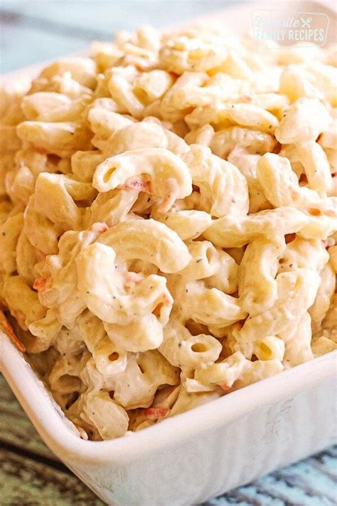 Thoroughly mix into a dressing. Macaroni Salads For All Year - Easy and Healthy Recipes