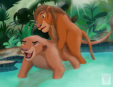 Rule 34 Canon Couple Disney Feline Female Feral Fur Lion Lioness Male Mammal Nala Simba