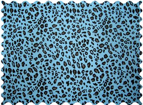 Blue Leopard Fabric Fabric Shop Sheets Sheetworld