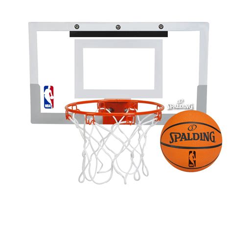 New Nba Indoor Basketball Hoop Spalding Nba Slam Jam Over The Door