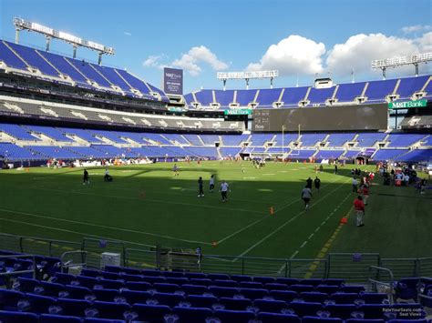 Section 136 At Mandt Bank Stadium Baltimore Ravens