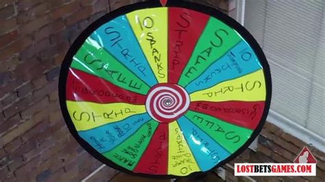 Lostbetsgames 4 Hot Girls Spinning The Wheel Of Nudity Ends With Epic Fun Porn Videos
