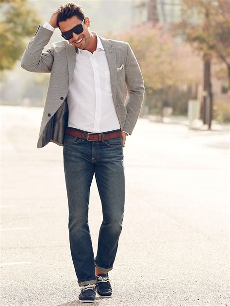 Sport Coat With Jeans And Sneakers