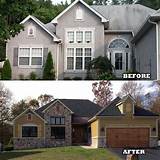 Siding Over Stucco Before And After