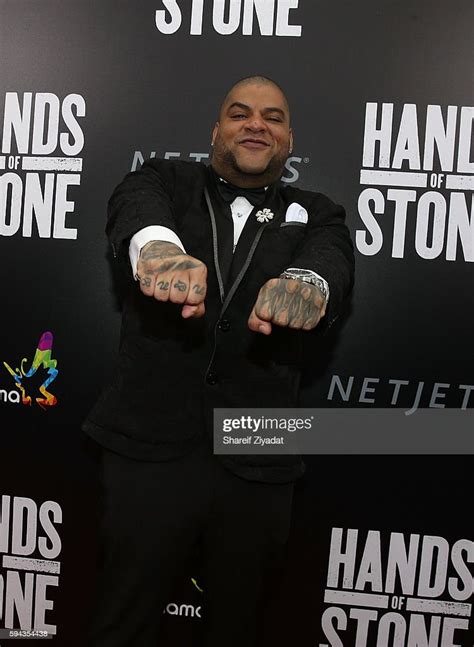 Pedro Perez Attends Hands Of Stone Premiere With DeLeon Tequila At