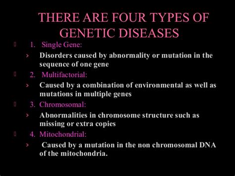 Most Common Genetic Diseases Dorothee Padraig South West Skin Health Care