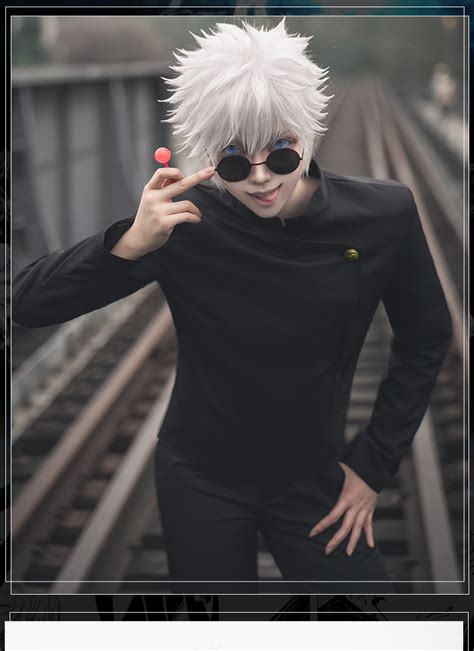 Jujutsu Kaisen Satoru Gojo Cosplay Costumes Bhiner