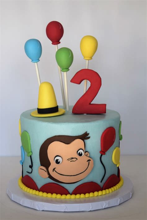 Home And Garden Curious George Edible Cake Topper Birthday Decorations