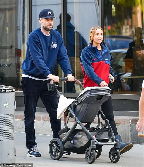 The Paparazzi Took Photos Of Jennifer Lawrence Who Is A Mother To A One Year Old Son And Is