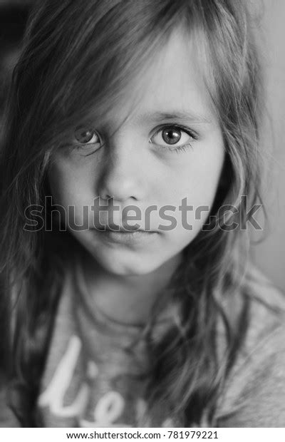 Close Portrait Pretty Little Girl Stock Photo 781979221 Shutterstock