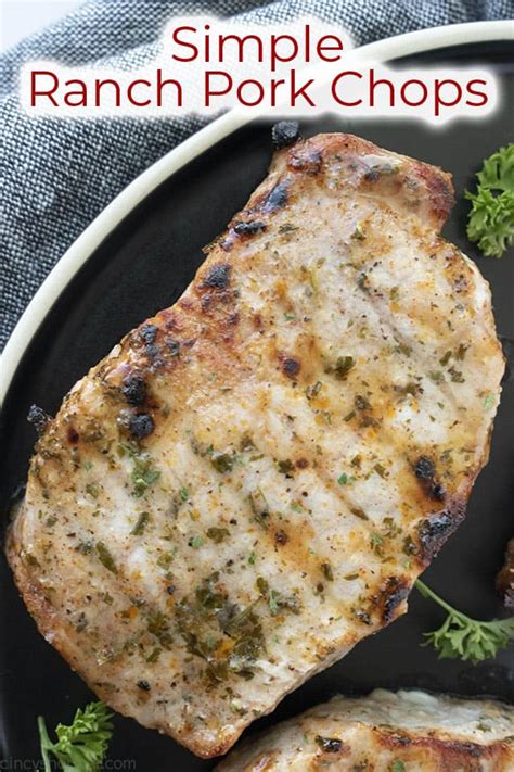 It's best to cook pork chops soon after buying them, although they will keep for two to three days in the fridge. Simple Ranch Pork Chops - CincyShopper