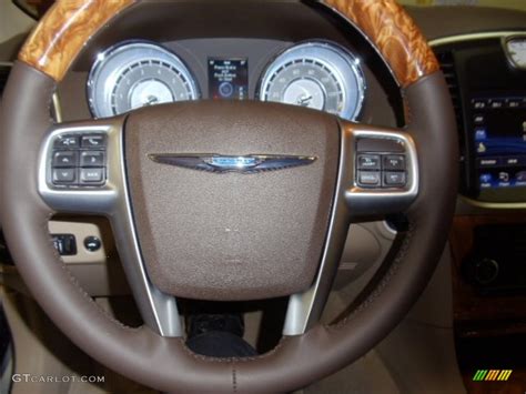 2012 Chrysler 300 Limited Dark Frost Beigelight Frost Beige Steering