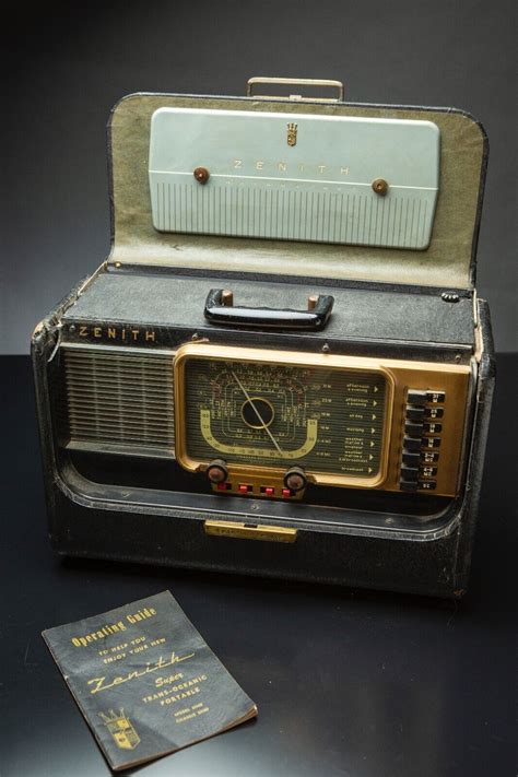 Vintage Zenith Trans Oceanic Wave Magnet H500 Tube Radio Untestedのebay