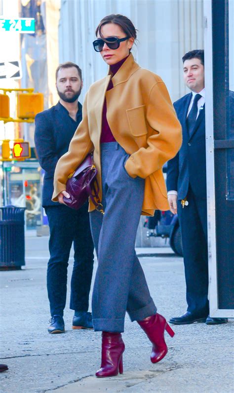 Victoria Beckham Tries Out Next Season’s Trickiest Trouser Silhouette Ahead Of Her New York
