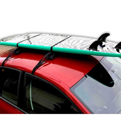 Universal Car Soft Roof Rack Luggage Carrier Surfboard Paddle Board