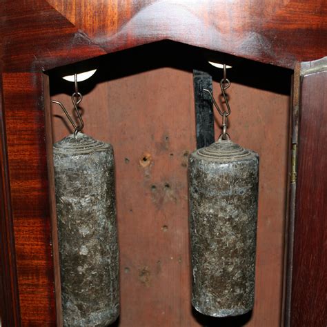 Cable wound clocks if the clock weights are held by cables, roll up some. Setting up an antique Grandfather clock | Graham Smith ...