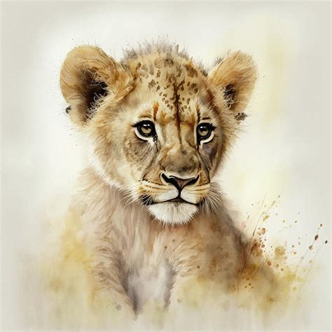 Baby Lion Iv Photograph By Athena Mckinzie Fine Art America