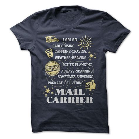 Mail Carrier T Shirt Mail Carrier Shirts T Shirt