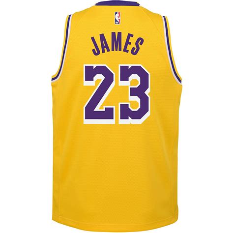 Nba Boys Los Angeles Lakers Lebron James 23 Icon Swingman Jersey Academy