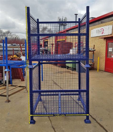 Heavy Duty Stackable Steel Cages 120cm Wide 120cm Long 120cm High