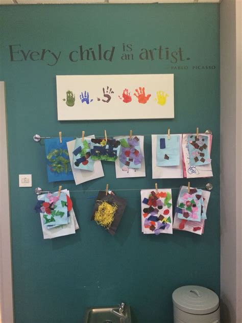 Every Child Is An Artist Display Preschool Displays Art Display Kids