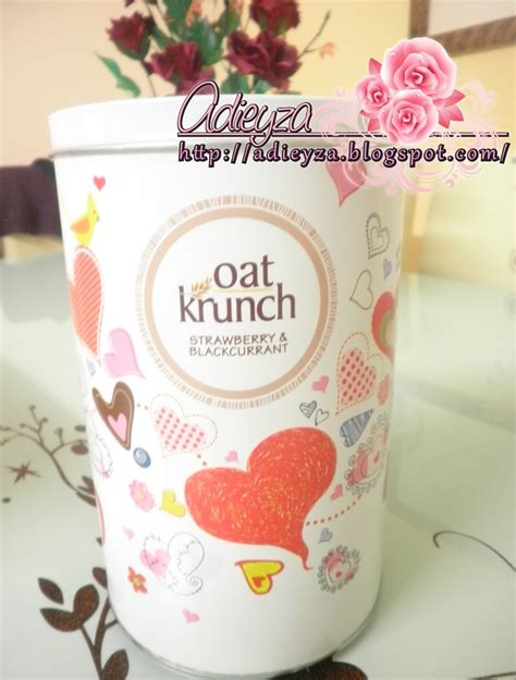 Kita diajar dalam buku biologi, buku pemakanan (kajian dan terbitan para kafir ni) bahawa kalau nak dapat vitamin b dan kalau nak tambah darah kita kena makan. Adieyza: Biskut Munchy's Oat Crunch