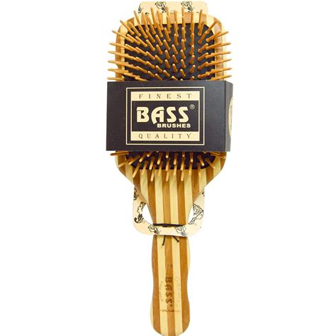 100% pure wild boar, wild boar/nylon, nylon, wire and wood bristle hair brushes for all hair types. Bass Brushes, Large Square Paddle Brush, Cushion Wood ...