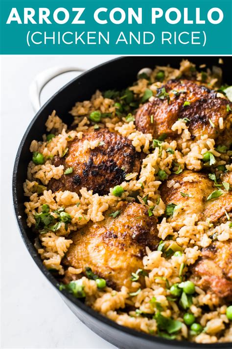 Everybody understands the stuggle of getting dinner on the table after a long day. Easy Arroz con Pollo Recipe - Isabel Eats | Recipe in 2020 ...