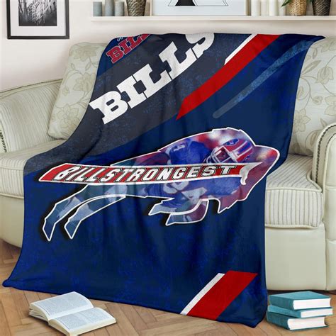 Buy Buffalo Bills American Football Team Fleece Blanket Billstrongest