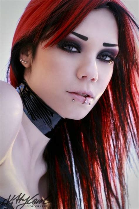 Cool Piercing Ideas For Girls 8 Gothic Girls Goth Beauty Dark