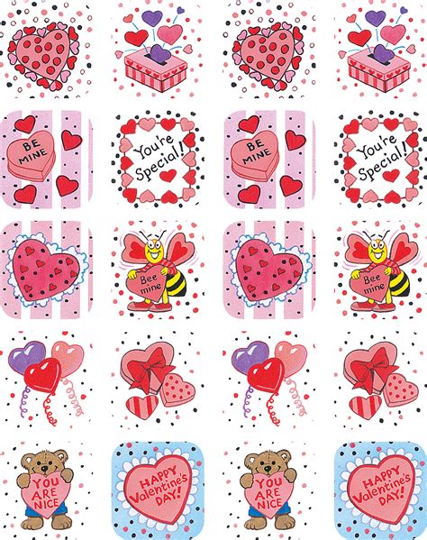 Valentine S Day Stickers Stickers Paper And Party Supplies Paper Pe