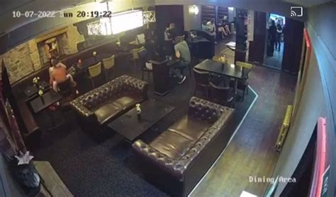 Shocking Moment Randy Couple Caught Romping In Scots Bar And Land Pub