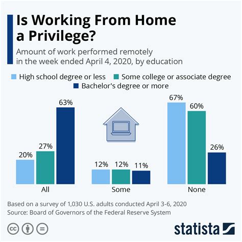 Is Working From Home A Privilege Infographic