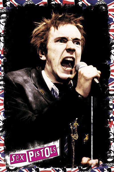 Póster Johnny Rotten Sex Pistols Por 920€ Qué Friki