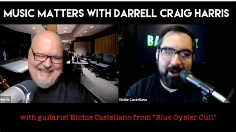 Interview With Blue Oyster Cult Guitarist Richie Castellano Band Geek