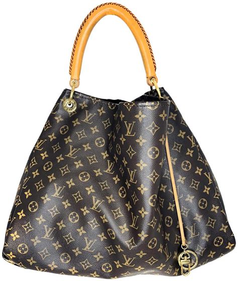 Louis Vuitton Artsy Monogram Gm '11 Brown Leather Shoulder Bag - Tradesy