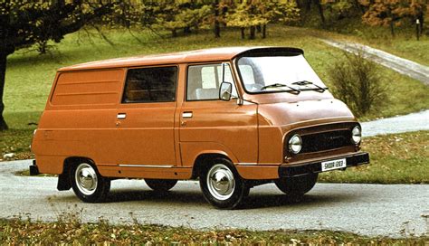 Skoda 1203 Van Built On The Skoda 1202 Chassis Entered Production In