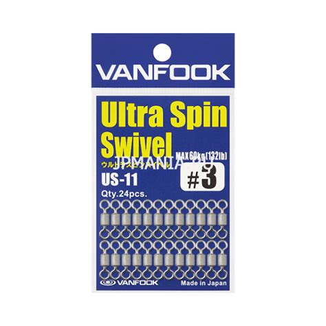 Вертлюг VanFook Ultra Spin Swivel US 11 в магазине JPMANIA ru
