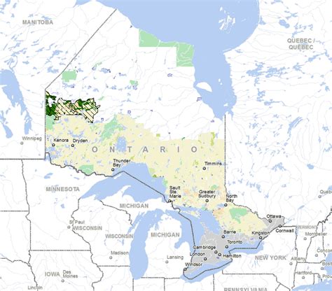 Ontario Crown Land Map Map Of Zip Codes