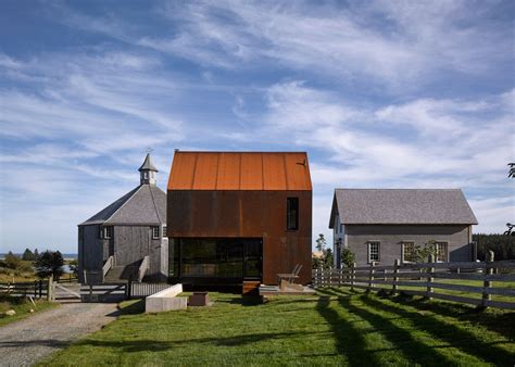 Brian Mackay Lyons Adds Steel Cabin To His Nova Scotia Estate