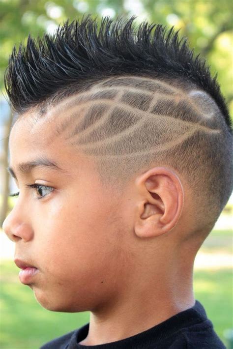 Mohawk Haircut Designs For Kids