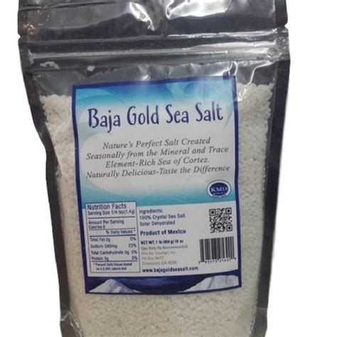 Baja Gold Sea Salt Usa 90 Minerals And Trace Elements