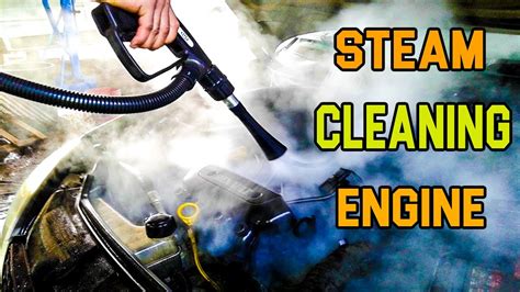 Steam Cleaning Car Engine How To Youtube