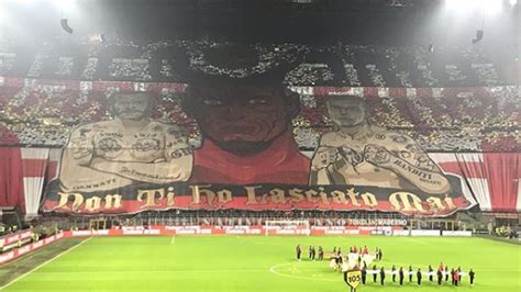 Curva Sud Milano Amazing Choreography Contro Juventus Ultras Way